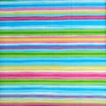 Calypso multi coloured stripe quilting fabric