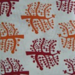 Saffron Craig Fabric -Trees Mignon 