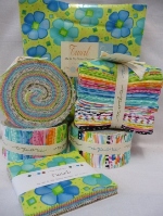 Twirl range from Moda in Jelly rolls, charm packs and layer cakes