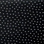 Black & White uneven dots quilt fabric