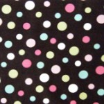 Chocolate Background Gelati Spot Fabric