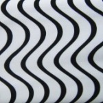 Uneven Stripe Black / White bla457 – Quilt-a-way Fabrics